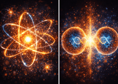 Son Primordial = Conscience Atomique,  Mutation Cellulaire = Élévation du Taux vibratoire V.S « la Fusion »  (FET)