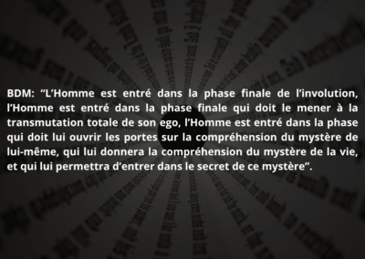 Le temps des révélations