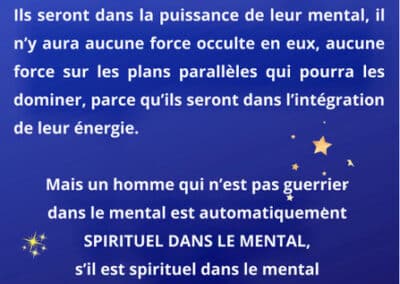 Devenir un guerrier dans son mental