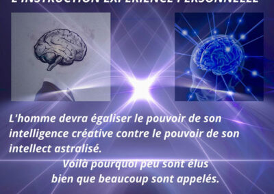 L&rsquo;instruction expérience personnelle