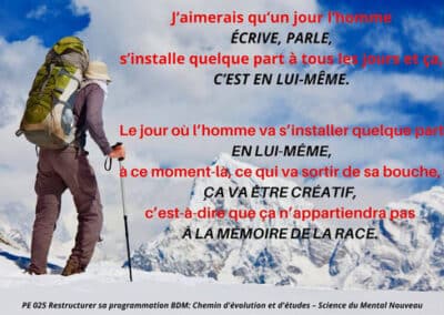 Restructurer sa programmation