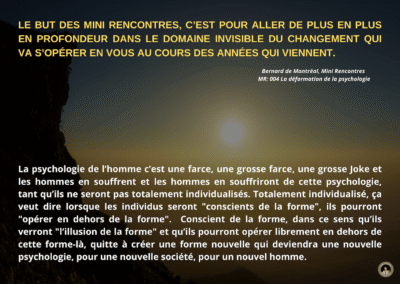 MR-004 : la déformation de la psychologie