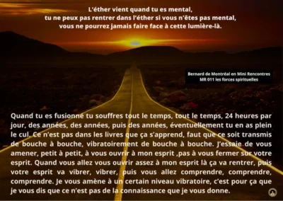 MR-011 : les forces spirituelles