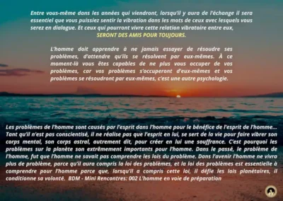 MR-002 : l&rsquo;homme en voie de préparation