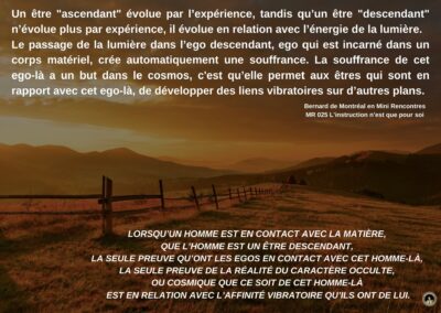 MR-025 L’instruction n’est que pour soi