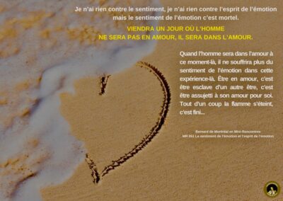 MR-051 : Le sentiment de l’émotion et l’esprit de l’émotion