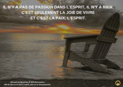 MR-062 : Plus tu es dans l’esprit, plus tu es discernement