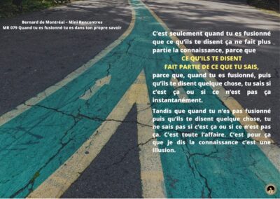 MR-079 : Quand tu es fusionné tu es dans ton propre savoir