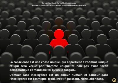 MR-088 : La différence entre l’amour universel et l’amour humain