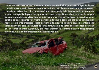 MR-092 : Si l’homme était conscient, il créerait mais il ne travaillerait pas