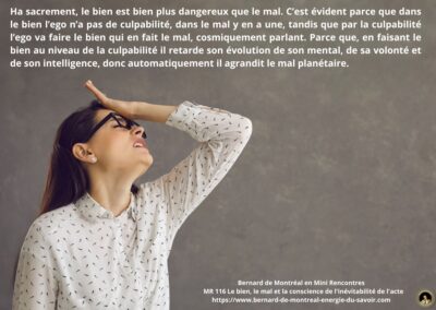 MR-116 : Le bien, le mal et la conscience de l’inévitabilité de l’acte