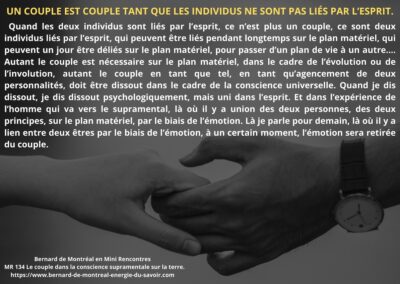 MR-134 : Le couple dans la conscience supramentale sur la Terre (partie 1)