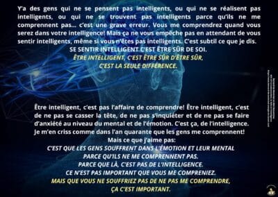 MR-137 : Le subconscient, la folie et l&rsquo;intelligence – tous les hommes doivent détruire le subconscient ou la folie par eux-mêmes