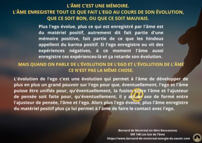 MR-148 : Les lois de l&rsquo;âme