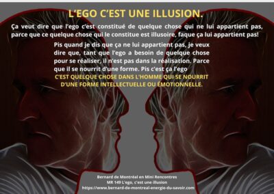 MR-149 : L’ego, c’est une illusion