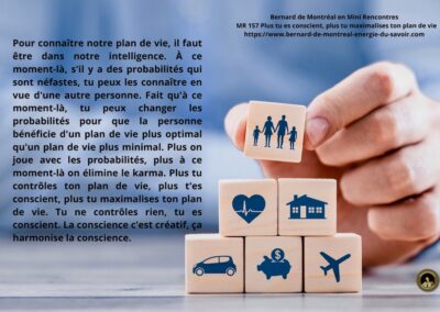 MR-157 : Plus tu es conscient, plus tu maximalises ton plan de vie