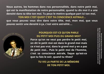 MR-165 : Le petit moi de l&rsquo;homme, c&rsquo;est sa conscience astrale