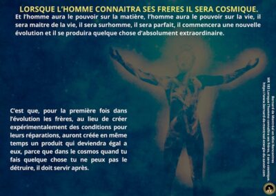 MR-183 : Lorsque l&rsquo;homme connaîtra ses frères, il sera cosmique