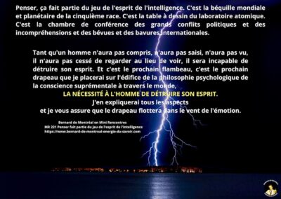 MR-221 : Penser fait partie du jeu de l&rsquo;esprit de l&rsquo;intelligence (partie 1)