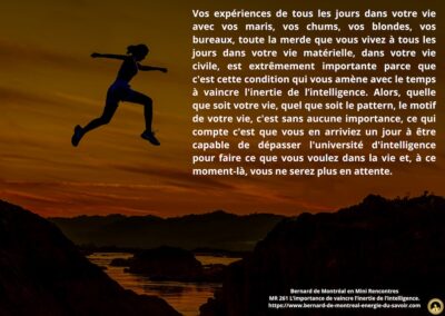 MR-261 : L’importance de vaincre l’inertie de l’intelligence