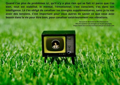 MR-276 : Canaliser ses énergies sur le plan physique