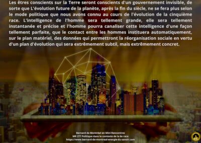 MR-277 : Politique dans le contexte de la sixième race