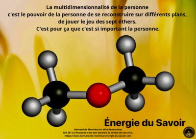 MR-287 : La personne, c’est son essence, le centre de son être