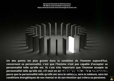 MR-288 : De la personnalité à la personne