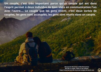 MR-289 : Le couple, l’ether et les enfants