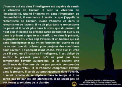 MR-299 : La réalité de l’homme est dans l’avenir