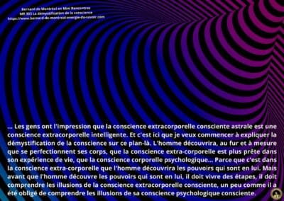 MR-303 : La démystification de la conscience