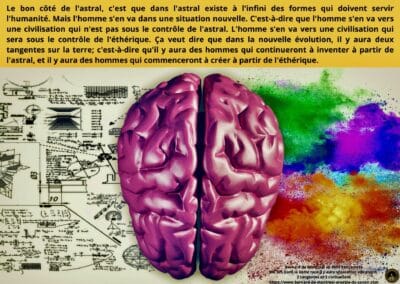 MR-305 : Dans la sixième race il y aura séparation vibratoire, deux tangentes et deux civilisations