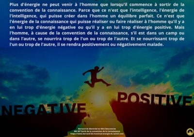 MR-307 : Sortir de la convention de la connaissance