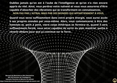 MR-318 : Fonction de l’intelligence, instruire l&rsquo;homme et détruire sa naïveté