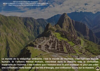 MR-329 : La télépathie et l’intelligence réelle habitent le cerveau de l’homme