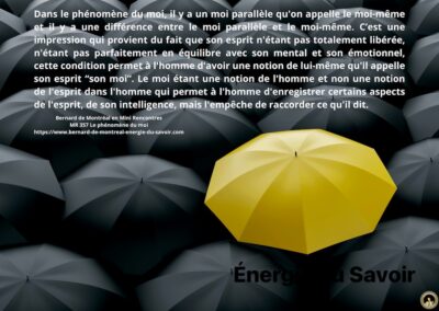 MR-357 : Le phénomène du moi