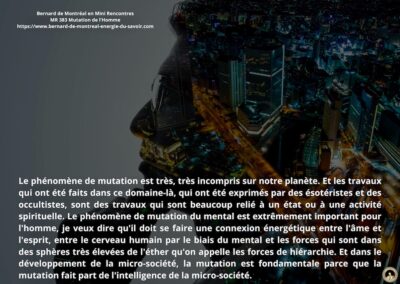 MR-383 : Mutation de l’Homme