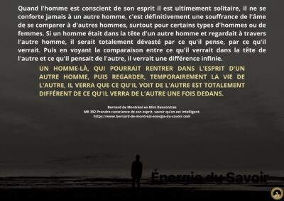 MR-392 : Prendre conscience de son esprit, savoir qu’on est intelligent.