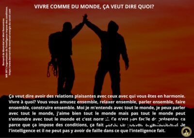 MR-397 : L’organisation de l’intelligence impose des conditions