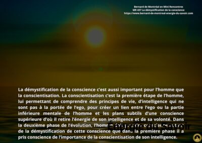 MR-437 : Démystification de la conscience et émergence de l&rsquo;Homme nouveau