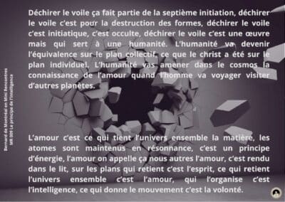 Synthèse vibratoire – MR 009 Le principe de l’intelligence