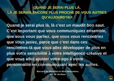 Synthèse vibratoire – MR 16 6ème Race