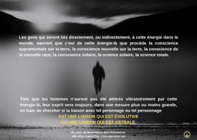 Synthèse vibratoire – MR-025 L’instruction n’est que pour soi