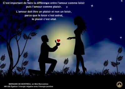 Synthèse vibratoire – MR 035 Égaliser l’énergie négative avec l’énergie positive