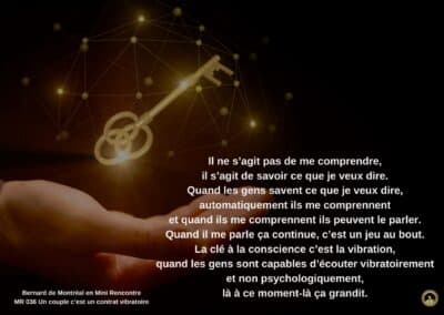 Synthèse vibratoire – MR 036 Un couple c’est un contrat vibratoire