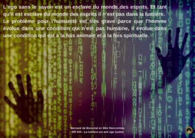 Synthèse vibratoire – MR 043 La lumière est anti ego