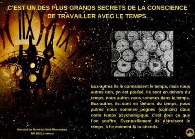 Synthèse vibratoire – MR 050 Le temps