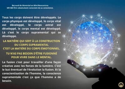 Synthèse vibratoire – MR 060 Être absolument conscient de sa conscience.