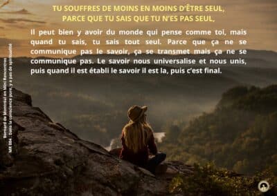 Synthèse vibratoire – MR 084 Dans la conscience pure, y a pas de spiritualité