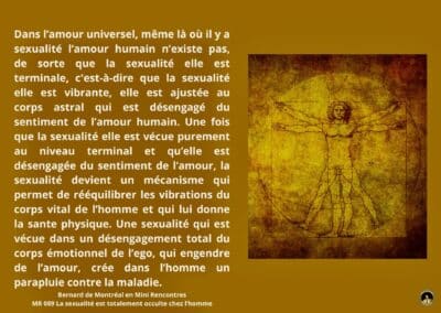 Synthèse vibratoire – MR 089 La sexualité est totalement occulte chez l’homme